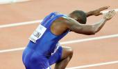 'Gatlin win not the perfect script'