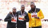 Bolt says 'Gatlin deserves to be here' after more jeers on podium