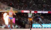 PHOTOS, World C'ships: Bowie snatches 100m gold; Walsh takes shot gold