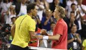 Tennis round-up: Nadal stunned by teen, Federer staggers past Ferrer