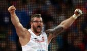 World Athletics PHOTOS: Golden hat-trick for Poland's Fajdek