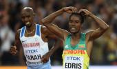 Edris ends Farah's invincibility in final race