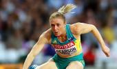 PHOTOS World Athletics: Pearson roars to world 100m hurdles gold