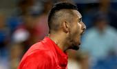 Kyrgios sweeps away Nadal in Cincinnati quarters