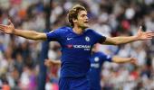 EPL PHOTOS: Alonso double for Chelsea spoils Spurs' Wembley opener