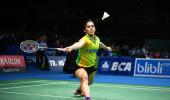 Saina crashes out of World Championship, brings home bronze