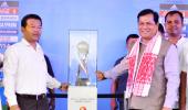 Guwahati unveils FIFA U-17 World Cup trophy, host city logo