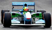 PHOTOS: Schumacher's son Mick takes father's 1994 car for a spin