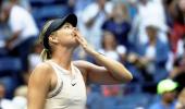 Sharapova feels the love, respect from fans and fellow players