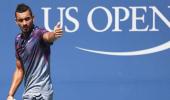 US Open: Kyrgios on another self-berating spree after 2nd round loss