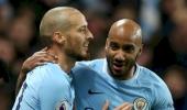 EPL: Late Silva goal extends City's winning run to 13 games