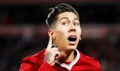 EPL PHOTOS: Firmino strikes twice as Liverpool crush Swansea