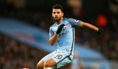 Manchester City striker Aguero breaks rib in car crash