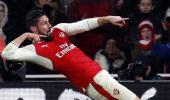 EPL: Giroud gem inspires Arsenal, Spurs rout Watford