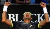 Aus Open PHOTOS: Raonic recovers from stumble; Serena marches on