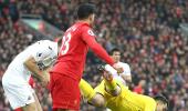 EPL PIX: Liverpool, Tottenham drop points, Rooney record