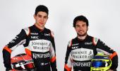 War of words between Force India drivers Perez and Ocon