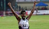 Asian Athletics: Lakshmanan, Manpreet win gold medals on Day 1