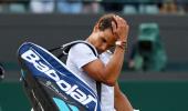 Nadal's early exits at Wimbledon