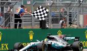 Hamilton wins British Grand Prix to slash Vettel's lead