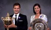 PHOTOS: Federer, Muguruza sizzle at Wimbledon Champions' Dinner