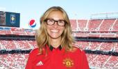 Football Briefs: Julia Roberts is a Red; United down Real