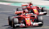 Vettel denies Hamilton a record-equalling pole