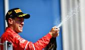 F1 PHOTOS: Vettel wins in Hungary to stretch lead over Hamilton