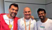 1996 Olympics reunion: Paes catches up with Agassi, Bruguera at French Open