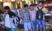 Bomb scare sparks stampede among Juventus fans in Turin