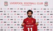 Salah joins Liverpool from Roma for 34.3m pound