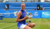 Kvitova sends Wimbledon warning with Birmingham title