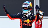 Ricciardo wins chaotic Azerbaijan Grand Prix, Vettel penalised