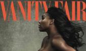 First look: Pregnant Serena poses nude on magazine cover