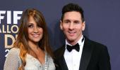 Football stars turn out for Messi's wedding in Rosario