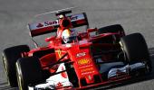 Ferrari's Italian stallion has a spring in its step