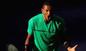 PHOTOS: Kyrgios stuns Djokovic again, Federer thrashes Nadal