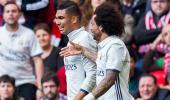 La Liga: Casemiro guides Real through Athletic test