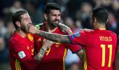 Football PHOTOS: Spain, Italy register easy wins