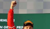 PHOTOS: Vettel wins in Australia, Hamilton second