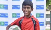 The 12-year-old goalie who will represent India