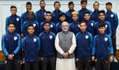 'Huge responsibility on your shoulders,' PM Modi tells U-17 team