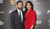 PHOTOS: Anushka-Virat up style quotient at Indian Sports Honours