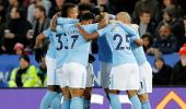 EPL PIX: Manchester clubs win again; Arsenal and Chelsea cruise