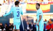 La Liga: Barcelona to appeal Suarez, Pique yellow cards