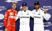 F1: Bottas takes pole in Abu Dhabi