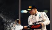 F1: Bottas beats Hamilton to win Abu Dhabi GP