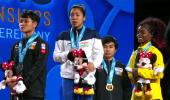 Indian Weightlifter Mirabai Chanu bags gold at World Championships