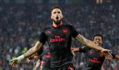 Europa: Giroud earns Arsenal victory; Everton lose again