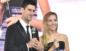 Baby No 2 for Daddy Djokovic